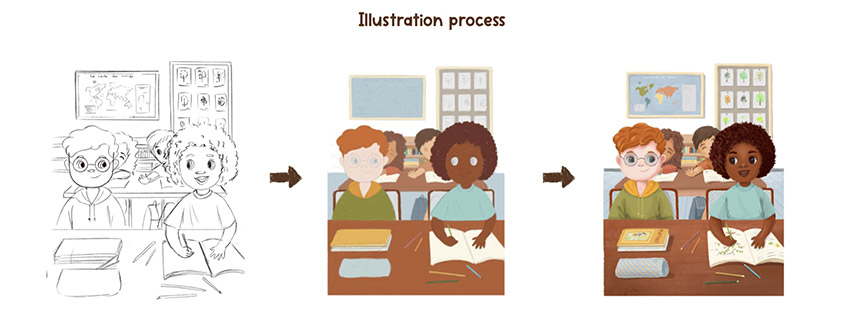 Des illustrations qui émerveillent : Découvrez le talent de notre illustratrice